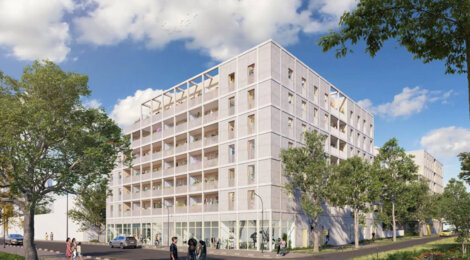 Programme immobilier neuf Équilibre - Orly : 58 logements neufs du studio au T6 au pied du métro ligne 14 (94310) - Référence : 8719