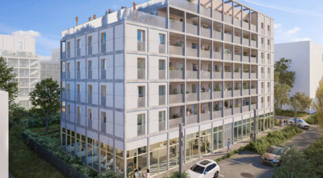 Programme immobilier neuf Équilibre - Orly : 58 logements neufs du studio au T6 au pied du métro ligne 14 (94310) - Référence : 8719