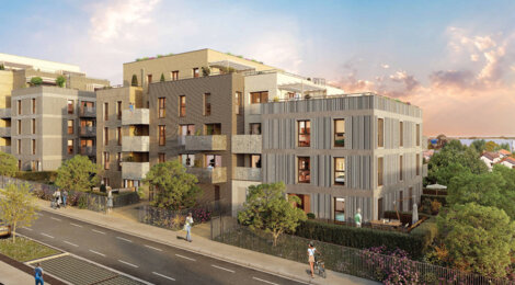 Programme immobilier neuf Villas du Vercors - Orly écoquartier du Longboyau à quelques minutes du RER C (94310) - Référence : 16348