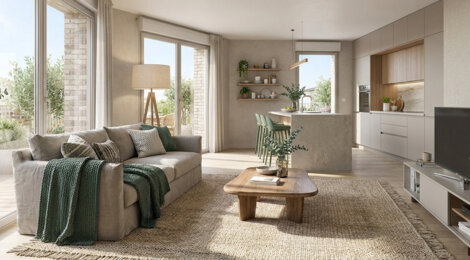 Programme immobilier neuf L Ecrin des Cantoux - Ormesson-sur-Marne appartements neufs au cœur de la Plaine des Cantoux (94490) - Référence : 18568