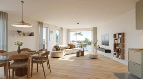 Programme immobilier neuf Horizon - Ormesson-sur-Marne cadre verdoyant près des gares RER (94490) - Référence : 17406