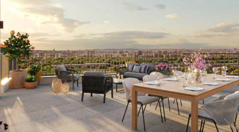 Programme immobilier neuf Horizon - Ormesson-sur-Marne cadre verdoyant près des gares RER (94490) - Référence : 17406