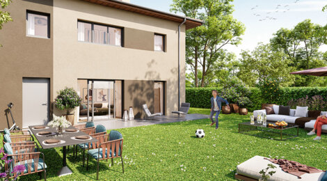 Programme immobilier neuf Les Villas Serena - Ornex maisons neuves cadre naturelle à 30 min de Genève (01210) - Référence : 17569