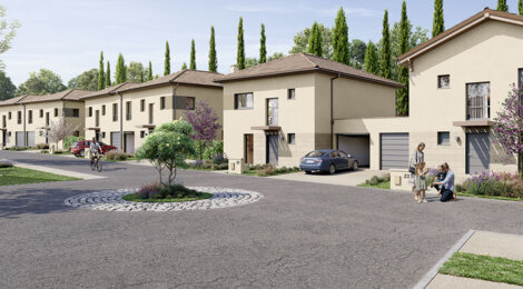 Programme immobilier neuf Les Villas Serena - Ornex maisons neuves cadre naturelle à 30 min de Genève (01210) - Référence : 17569