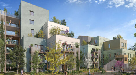 Programme immobilier neuf NEO VERDE - Orvault à moins de 10 min à pied de la piscine (44700) - Référence : 15537
