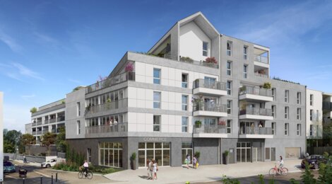Programme immobilier neuf Pulse - Orvault frontière nord de Rennes (44700) - Référence : 15536