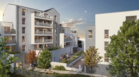 Programme immobilier neuf Pulse - Orvault frontière nord de Rennes (44700) - Référence : 15536