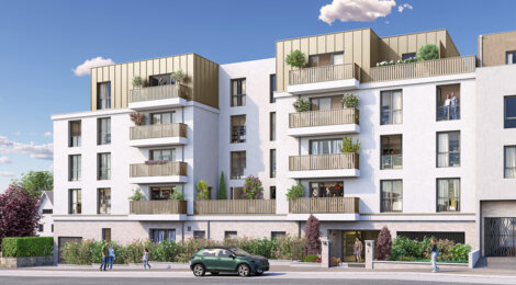 Programme immobilier neuf L Ecrin de Chantilly - Orvault Petit Chantilly  aux portes de Nantes (44700) - Référence : 15539