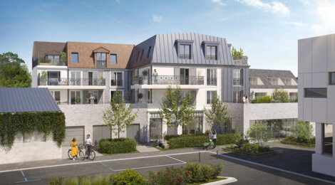 Programme immobilier neuf RESIDENCE DES IMPRESSIONNISTES - Osny : 24 appartements neufs du studio au T4 à 3 min de la ligne J (95520) - Référence : 8735