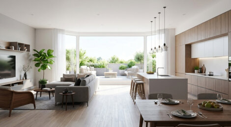 Programme immobilier neuf RESIDENCE DES IMPRESSIONNISTES - Osny : 24 appartements neufs du studio au T4 à 3 min de la ligne J (95520) - Référence : 8735