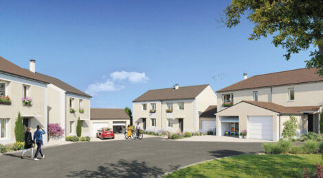 Programme immobilier neuf Les villas du Bois Joli - Osny maison proche du parc du Château (95520) - Référence : 18461