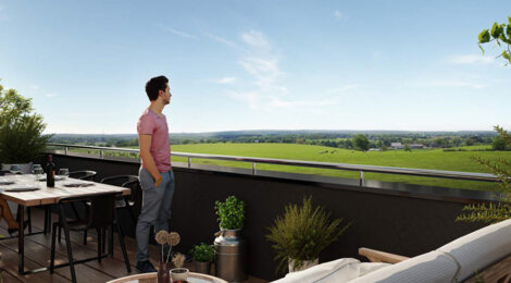 Programme immobilier neuf LES DUOS DE LA FECHT - Ostheim, sérénité résidentielle à 16 minutes de Colmar (68150) - Référence : 17940