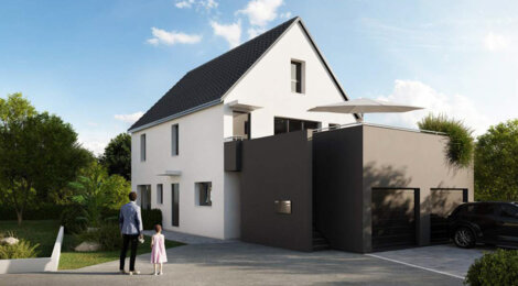 Programme immobilier neuf LES DUOS DE LA FECHT - Ostheim, sérénité résidentielle à 16 minutes de Colmar (68150) - Référence : 17940