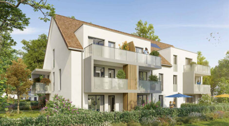 Programme immobilier neuf Villa Harmony - Ostwald à moins d’un km du tramway (67540) - Référence : 15894