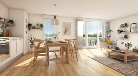 Programme immobilier neuf Essen'ciel - Othis : Appartements studio–T3 avec terrasses, parking et volumes fonctionnels proche du centre-ville (77280) - Référence : 6197