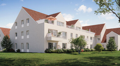 Programme immobilier neuf Jardin Ofelia - Ouistreham dans un cadre paisible proche de Caen et des plages (14150) - Référence : 14454