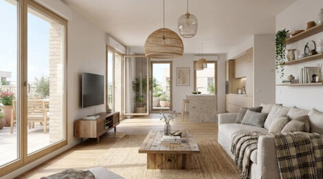 Programme immobilier neuf EFFERVESCENCE - LE CENTRAL - Palaiseau plateau de Saclay proche universités (91120) - Référence : 16515