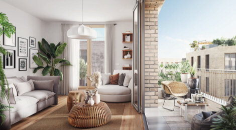Programme immobilier neuf QUIETUDE - LE CENTRAL - Palaiseau résidence  proche de Paris (91120) - Référence : 8676