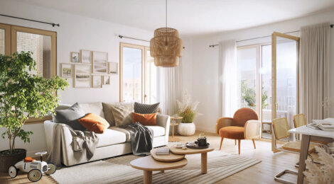 Programme immobilier neuf QUIETUDE - LE CENTRAL - Palaiseau résidence  proche de Paris (91120) - Référence : 8676