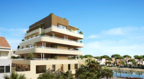 Programme immobilier neuf AZURI - Palavas-les-Flots à proximité de Montpellier (34250) - Référence : 15175