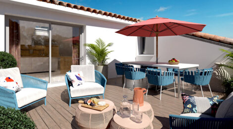 Programme immobilier neuf ALOHA - Palavas-les-Flots emplacement idéal proche de la plage (34250) - Référence : 15173
