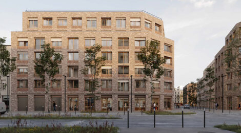 Programme immobilier neuf 98 Paris Est - Pantin à proximité immédiate du métro 7 (93500) - Référence : 16650