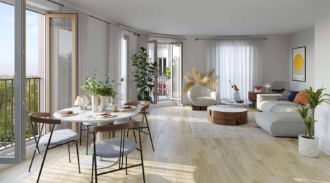 Programme immobilier neuf Les Jardins Kléber - Pantin à quelques pas du métro 5 (93500) - Référence : 16572