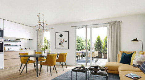 Programme immobilier neuf L'ELOGE - TOURS/PARCAY-MESLAY - Parçay-Meslay à quelques minutes de Tours (37210) - Référence : 12012