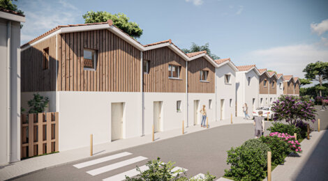 Programme immobilier neuf Carré Bel Air - Parempuyre : Maisons T3–T4 avec jardins privatifs, parking sécurisé et proximité commerces (33290) - Référence : 7087