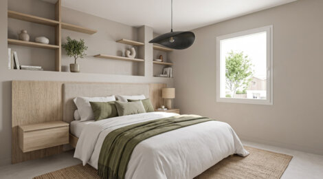 Programme immobilier neuf Carré Bel Air - Parempuyre : Maisons T3–T4 avec jardins privatifs, parking sécurisé et proximité commerces (33290) - Référence : 7087