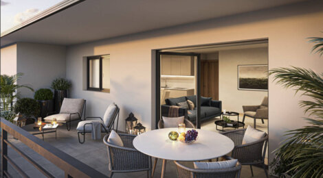 Programme immobilier neuf Les Terrasses de Parentis - Parentis-en-Born : appartements neufs du studio au 3 pièces à 150 m de la Place de l’église (40160) - Référence : 15465