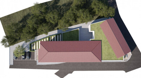Programme immobilier neuf Les Terrasses de Parentis - Parentis-en-Born : appartements neufs du studio au 3 pièces à 150 m de la Place de l’église (40160) - Référence : 15465