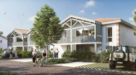 Programme immobilier neuf LOU BROS - Parentis-en-Born proche du centre de  Biscarrosse (40160) - Référence : 15466