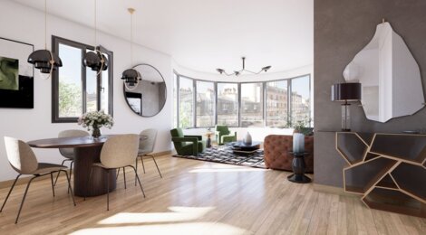 Programme immobilier neuf LES TERRASSES DE LA ROTONDE - Paris 12 proche métro 8 Porte de Charenton (75012) - Référence : 8875