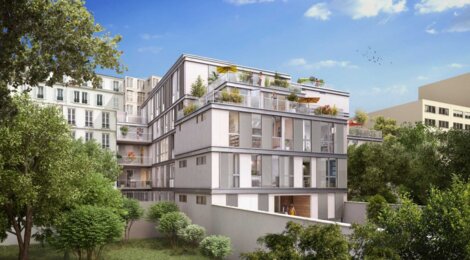 Programme immobilier neuf MURMURE DU TEMPS - Paris 5e : Appartements T1–T5 avec terrasses et patio intérieur près du Jardin des Plantes (75005) - Référence : 1958