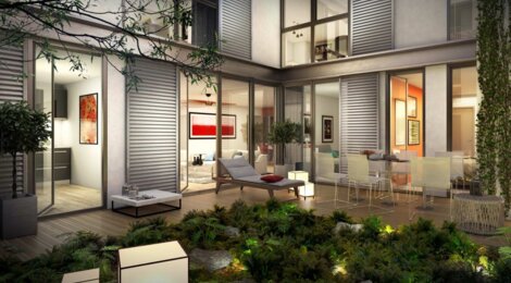 Programme immobilier neuf MURMURE DU TEMPS - Paris 5e : Appartements T1–T5 avec terrasses et patio intérieur près du Jardin des Plantes (75005) - Référence : 1958