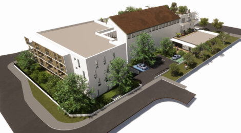 Programme immobilier neuf LES TERRASSES DU TRINQUET - Pau à proximité du Palais des Sports et des commodités (64000) - Référence : 11046