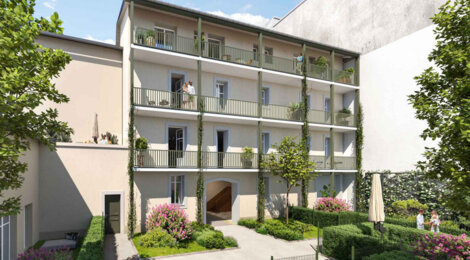 Programme immobilier neuf PASSAGE DU HEDAS - Pau : appartements neufs du studio au 4 pièces en centre-ville (64000) - Référence : 15106