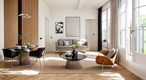 Programme immobilier neuf : 2 rue Maréchal FOCH - Pau réhabilitation à deux pas de l’Hôtel de Ville (64000) - Référence : 15861