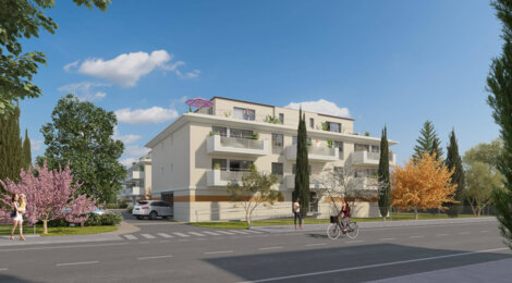 Programme immobilier neuf LES BASTIDES DE SIAGNE - Pégomas : appartements neufs du 2 au 3 pièces en proximité du centre-ville (06580) - Référence : 9983