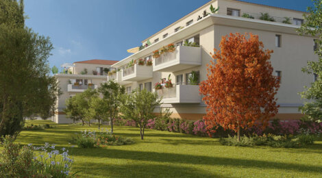 Programme immobilier neuf LES BASTIDES DE SIAGNE - Pégomas : appartements neufs du 2 au 3 pièces en proximité du centre-ville (06580) - Référence : 9983