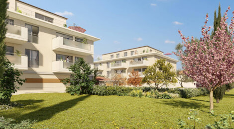 Programme immobilier neuf LES BASTIDES DE SIAGNE - Pégomas : appartements neufs du 2 au 3 pièces en proximité du centre-ville (06580) - Référence : 9983