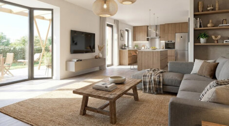 Programme immobilier neuf Les Carrés Saint-André - Perrigny-lès-Dijon maison esprit duplex avec jardin (21160) - Référence : 17363