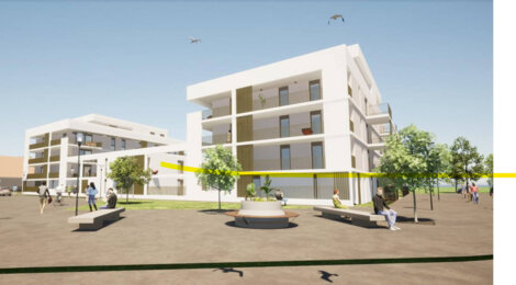 Programme immobilier neuf RESIDENCE CASTANEA - Perrigny-lès-Dijon proche des commerces et du bus 15 (21160) - Référence : 10813