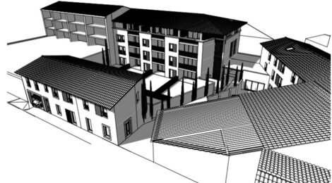 Programme immobilier neuf L'écrin du Poète - Pertuis : appartements neufs du 2 au 3 pièces en cœur de ville (84120) - Référence : 15030