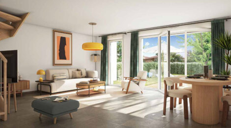 Programme immobilier neuf LES JARDINS ETOILES - Pessac quartier agréable à deux pas de la Forêt de Bourgailh (33600) - Référence : 15041