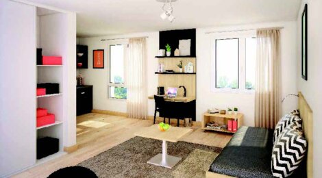 Programme immobilier neuf Résidence La Boëtie - Pessac : résidence de services du studio au 2 pièces au cœur du campus (33600) - Référence : 8171
