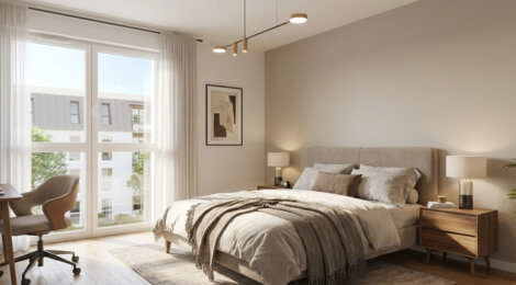 Programme immobilier neuf RésidenceAristide - Petit-Couronne proche Rouen dans un cadre calme et pratique (76650) - Référence : 17424