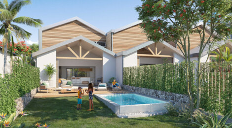 Programme immobilier neuf LE DOMAINE DU GRAND BLEU - Petite-Île aux portes de Saint-Pierre (97429) - Référence : 12133
