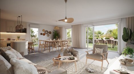 Programme immobilier neuf ESPRIT COTTAGE -  Phalempin : appartements neufs du 2 au 4 pièces à 20 min de Lille-Flandres (59133) - Référence : 15446
